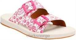 Clarks kvinner kvinners paylor myra slide clarks fuchsia syntetisk 8N86P255 fuchsia syntetisk