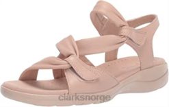 Clarks kvinner kvinners saylie måne sandal blush skinn clarks 8N86P1046 blush skinn