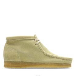 Clarks kvinner maple clarks wallabee støvel 8N86P3035 lønn semsket skinn