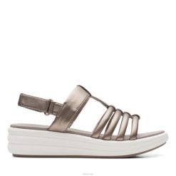 Clarks kvinner metallic clarks drift letthet 8N86P3315 metallisk