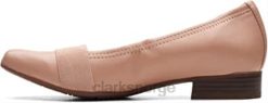 Clarks kvinner mørk blush clarks kvinners tilmont slip ballet flat 8N86P208 mørk rødme