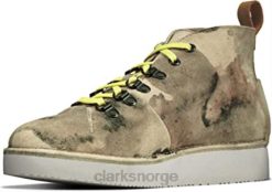 Clarks kvinner off white camo nala turstøvler for kvinner clarks 8N86P1196 off white camo