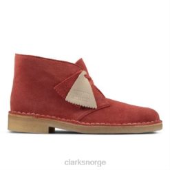 Clarks kvinner ørkenstøvel mørk blush sde clarks 8N86P4166 mørk blush sde