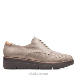 Clarks kvinner platina clarks shayllace 8N86P3899 platina