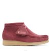 Clarks kvinner rosa clarks wallabee støvel 8N86P3147 rosa