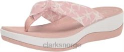 Clarks kvinner sand combi tekstil clarks dame arla glison flip-flop 8N86P611