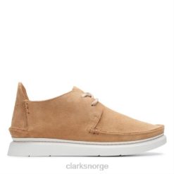 Clarks kvinner seven clarks tan semsket skinn 8N86P3959 brunt semsket skinn