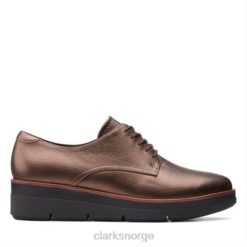 Clarks kvinner sjayllace bronse metallic clarks 8N86P3926 bronse metallic