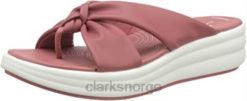 Clarks kvinner støvete rose clarks kvinners drift ave sandal 8N86P592 støvete rose