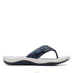 Clarks kvinner sunmaze tusenfryd marineblå syntetiske clarks 8N86P3406 marine syntetisk