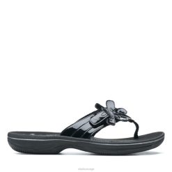 Clarks kvinner svart patent brinkley flora svart patent clarks 8N86P6356 svart patent