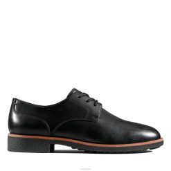 Clarks kvinner svart skinn clarks griff lane 8N86P3176 Svart lær