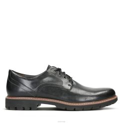 Clarks menn batcombe hall svart skinn clarks 8N86P3542 Svart lær