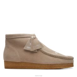 Clarks menn beige semsket wallabee støvel beige semsket skinn clarks 8N86P5700 beige semsket skinn