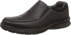Clarks menn black oily lea clarks herre cotrell free loafer 8N86P256 svart oljeaktig lea