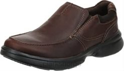 Clarks menn brown clarks bradley fri loafer for menn 8N86P1104 brun