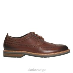 Clarks menn brunt skinn pitney limit clarks 8N86P4524 brunt skinn
