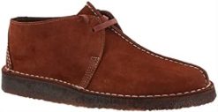 Clarks menn burgunder-semsket clarks menns desert trek-sko 8N86P211