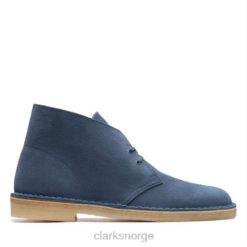 Clarks menn Clarks blå ørkenstøvel 8N86P4377 blå