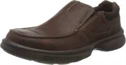 Clarks menn clarks bradley gratis loafer tan tumled lær 8N86P858 brunt tumlet skinn