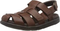 Clarks menn clarks brun mahoga ny mahoga ny herre unwilmore ray sandaler med lukket tå 8N86P2025 brun mahogni mahogni