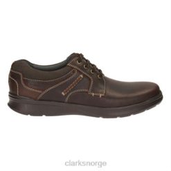 Clarks menn clarks cotrell pla brun fet 8N86P4506 brun fet