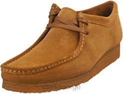 Clarks menn clarks fashion wallabee herre cola sko 8N86P433