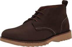 Clarks menn clarks herre fallhill mid chukka støvel mørkebrun nubuck 8N86P434 mørkebrun nubuck