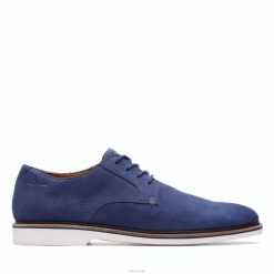 Clarks menn Clarks malwood vanlig marineblå nubuck 8N86P3682 marineblå nubuck