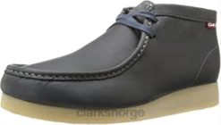 Clarks menn clarks marineblå nubuck stinson hi chukka støvel for menn 8N86P1225 marineblå nubuck