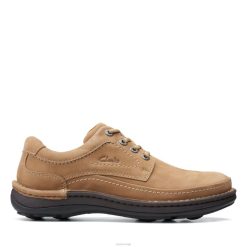 Clarks menn clarks sand nubuck natur tre 8N86P3657 sand nubuck