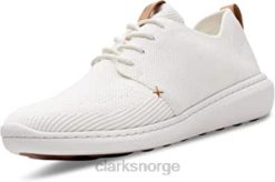 Clarks menn clarks step urban mix sneaker for menn hvit 8N86P1162 hvit