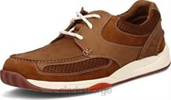 Clarks menn clarks tan nubuck langton lane sneaker for menn 8N86P441