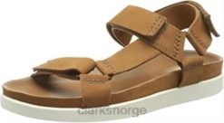 Clarks menn clarks tan nubuck sandal for menn 8N86P1641 tan nubuck