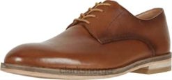 Clarks menn clarks tan skinn herre oliver blonder oxford 8N86P1217 brunt skinn