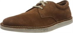 Clarks menn cola semsket clarks forge vibe sneaker for menn 8N86P2787 cola semsket skinn