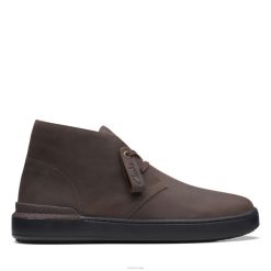 Clarks menn court lite d bt mørkebrune clarks 8N86P3454 mørkebrun