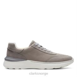 Clarks menn grå nubuck clarks sprint lite blonder 8N86P4459 grå nubuck
