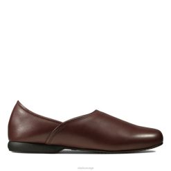 Clarks menn harston e lite burgunder burgunder burgunder clarks 8N86P5486 burgunder skinn