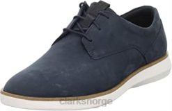 Clarks menn herre banwell snøresko blå 11 clarks 8N86P916