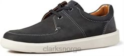 Clarks menn herre cambro blonder sneaker clarks svart 8N86P847 svart
