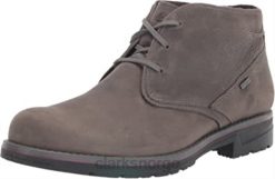 Clarks menn herre morris peak vanntett chukka støvel grå skinn clarks 8N86P1510 grått skinn