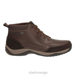 Clarks menn mahoga ny clarks baystone topp gtx 8N86P4376 mahogni
