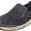 Clarks menn marine clarks vestal for menn 8N86P1251 marinen