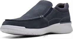 Clarks menn marine voksaktig clarks donaway gratis loafer for menn 8N86P691