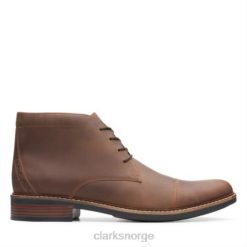 Clarks menn maxton mid brown clarks 8N86P4382 brun