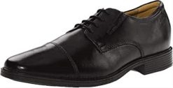 Clarks menn menn tilden cap derbys black clarks 8N86P1030 Svart lær