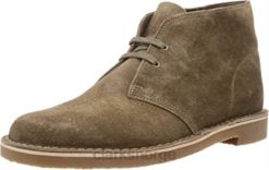 Clarks menn sand semsket skinn clarks herre ørkenstøvel bushacre 3 chukka 8N86P2976 sand semsket skinn
