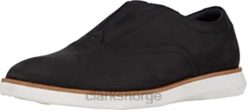 Clarks menn svart nubuck clarks banwell gratis sneaker for menn 8N86P416 svart nubuck