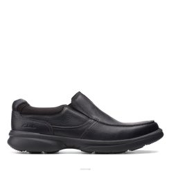 Clarks menn svart skinn clarks bradley gratis 8N86P3443 Svart lær